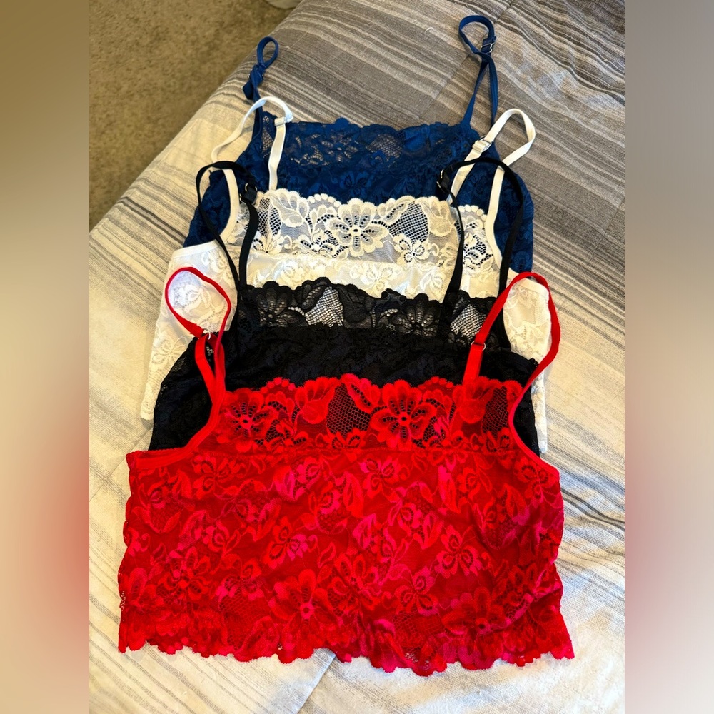 4-Pack of Bralettes